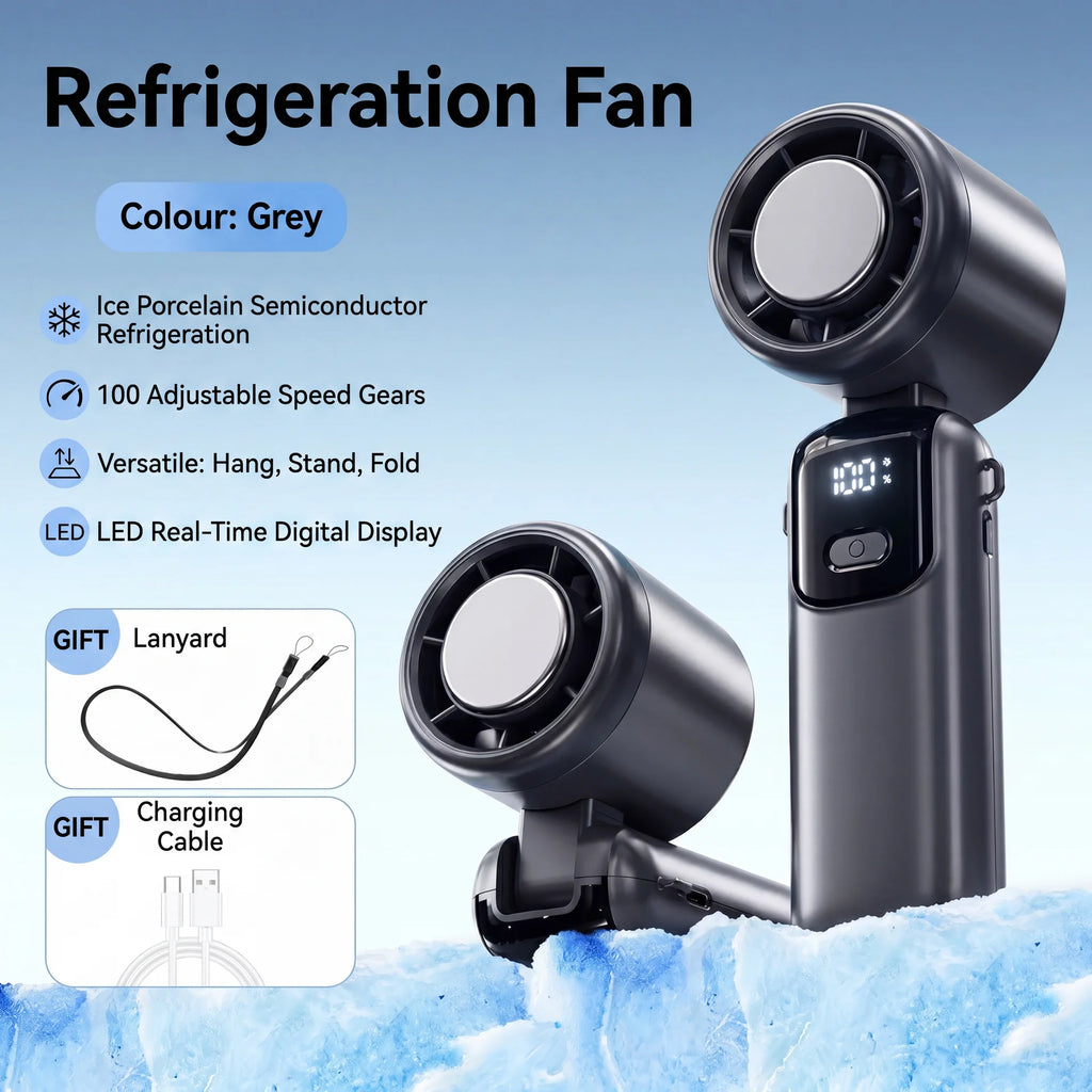 Ventilateur Portatif Turbo Refroidissant -16 °C